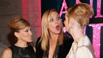 Las actrices de 'Sexo en Nueva York', Kim Cattrall, Cynthia Nixon y Sarah Jessica Parker
