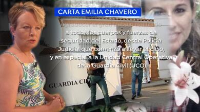 La emotiva carta de la hermana de Manuela Chavero: 
