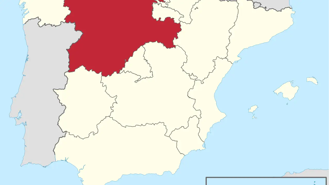 Castilla y León propone limitar la movilidad desde Madrid. Mapa de Castilla y León Castilla y León propone limitar la movilidad desde Madrid. Mapa de Castilla y León