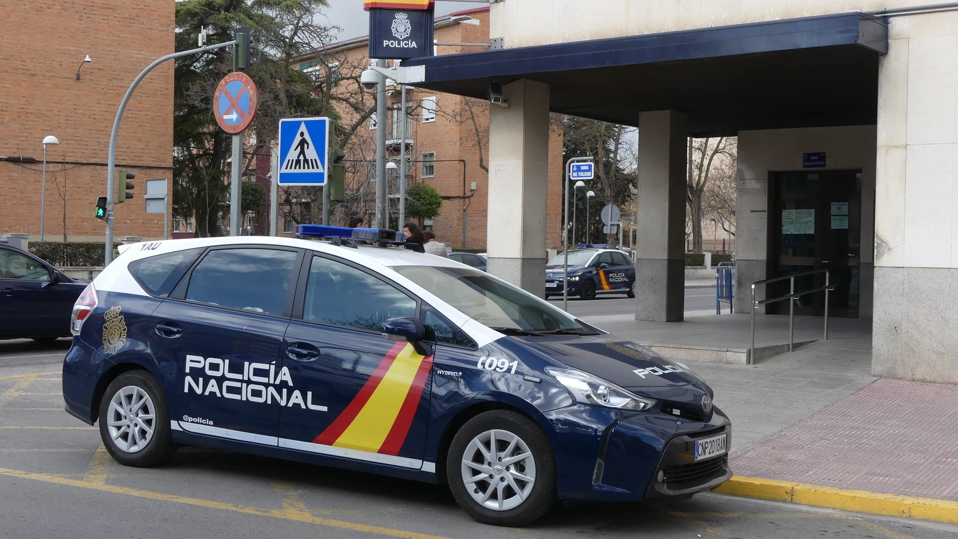 La Policía Nacional detuvo al presunto agresor La Policía Nacional detuvo al presunto agresor