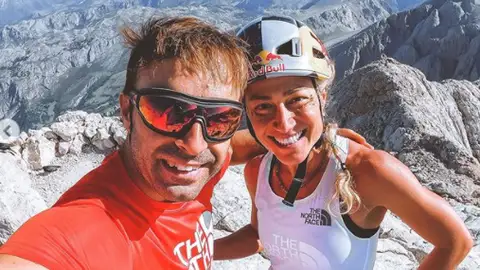 La ultrarunner Fernanda Maciel y el escalador Eneko Pou, una asociación de récord en Picos de Europa La ultrarunner Fernanda Maciel y el escalador Eneko Pou, una asociación de récord en Picos de Europa
