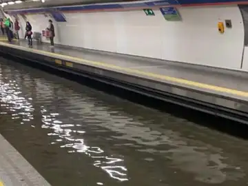 Interrumpido el metro de Madrid Interrumpido el metro de Madrid