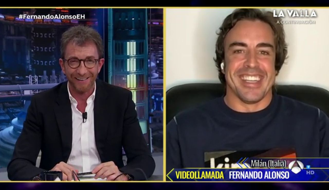 Pablo Motos explica el motivo por el que Fernando Alonso no ha podido estar en el plató Pablo Motos explica el motivo por el que Fernando Alonso no ha podido estar en el plató