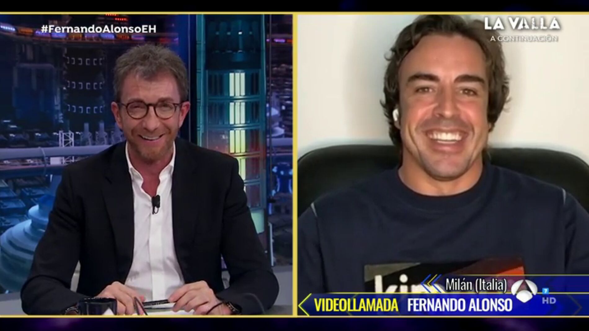 Pablo Motos explica el motivo por el que Fernando Alonso no ha podido estar en el plató