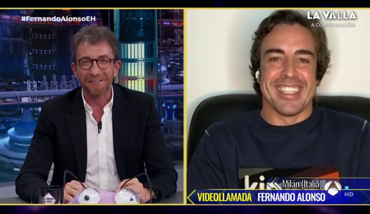 Fernando Alonso desvela su parte más competitiva en 'El Hormiguero 3.0': "Odio perder" Fernando Alonso desvela su parte más competitiva en 'El Hormiguero 3.0': "Odio perder"