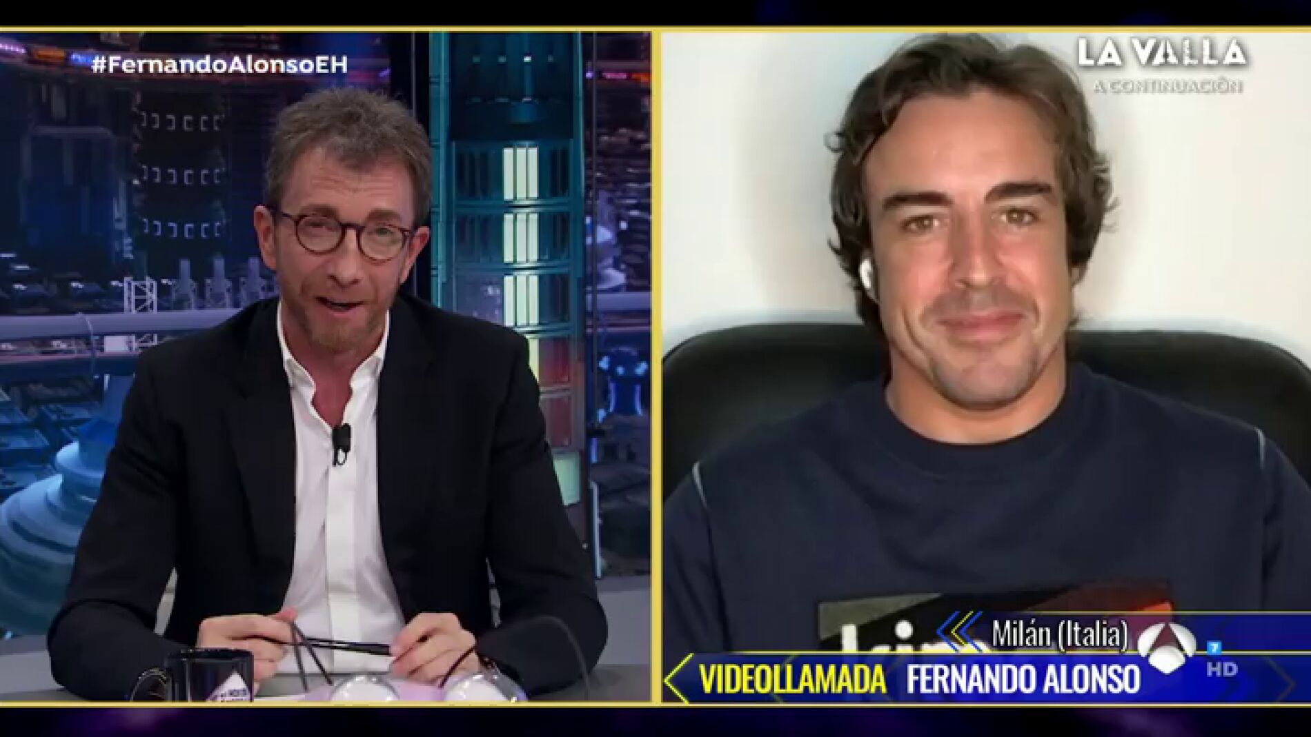 Fernando Alonso confiesa en 'El Hormiguero 3.0' los motivos por los que ha regresado a la Fórmula 1 