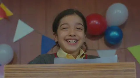 El precioso discurso de Nisan titulado: 'Las madres tienen que sonreír' El precioso discurso de Nisan titulado: 'Las madres tienen que sonreír'