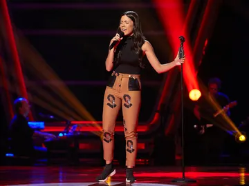 Pilar Bogado, arte flamenco con ‘La mudanza’ de Niña Pastori en las Audiciones a ciegas de ‘La Voz’ Pilar Bogado, arte flamenco con ‘La mudanza’ de Niña Pastori en las Audiciones a ciegas de ‘La Voz’