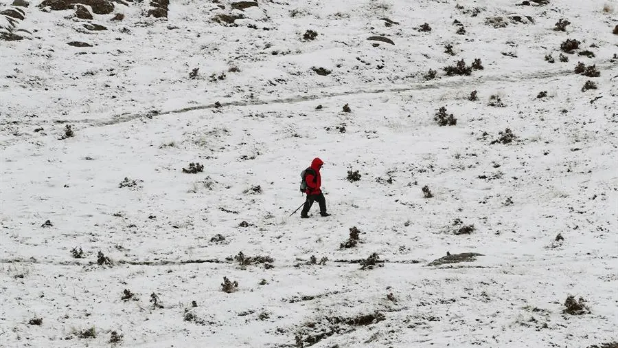 Temporal de frío, viento y lluvia en el primer fin de semana del otoño Temporal