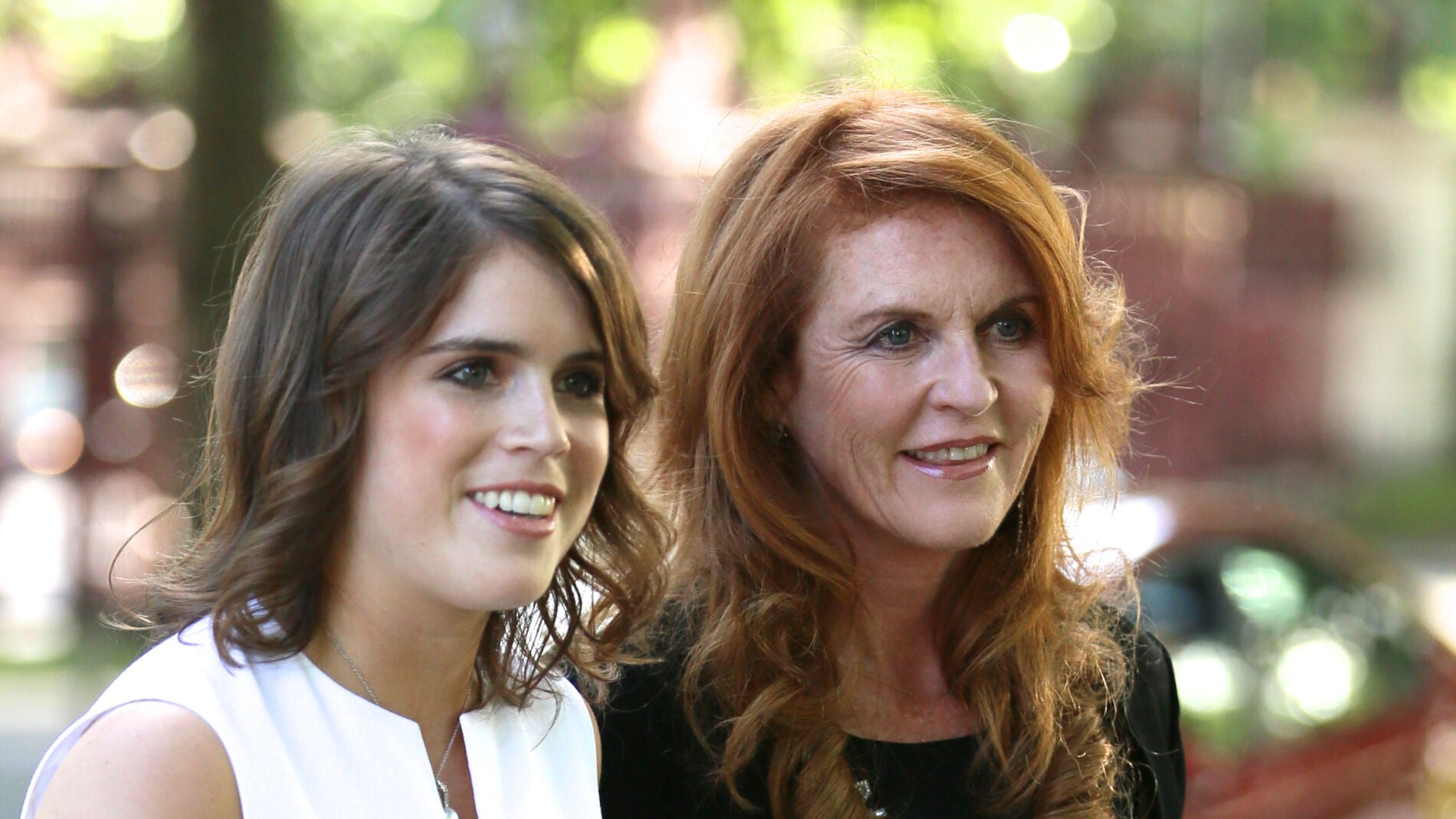 Eugenia de York y su madre Sarah Ferguson