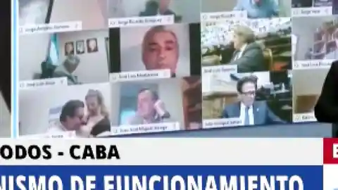 Dimite un diputado argentino por escena sexual en una sesión por videoconferencia Argentina