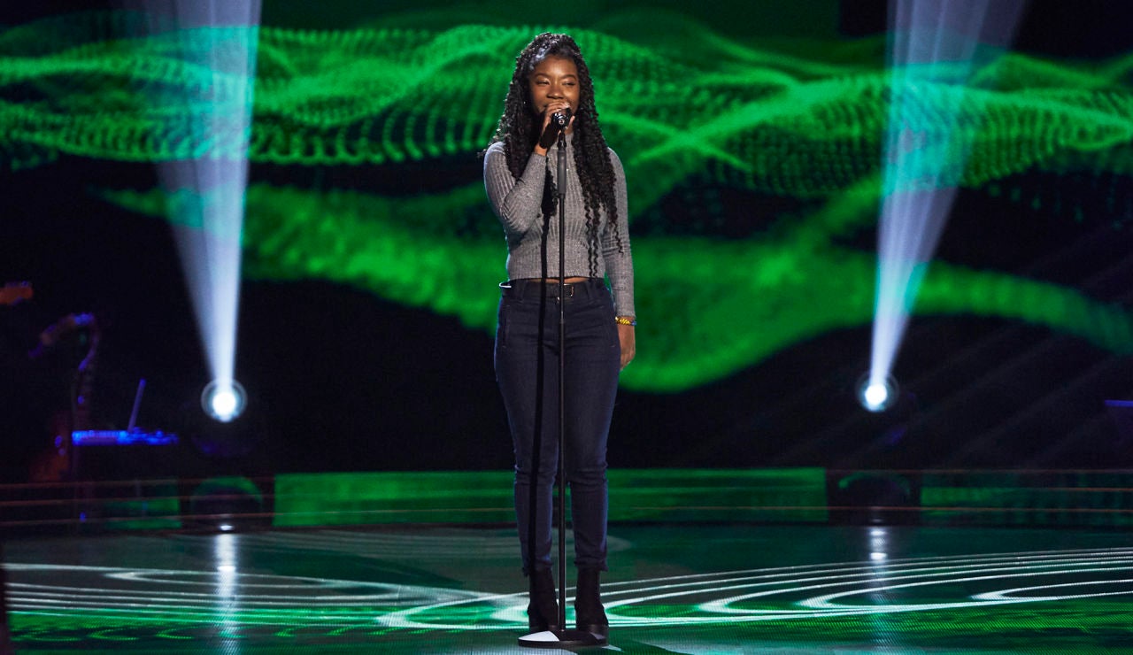 Dayana Emma interpreta una versi&oacute;n con mucho flow de &lsquo;Is this love&rsquo; de Bob Marley en las Audiciones a ciegas de &lsquo;La Voz&rsquo;