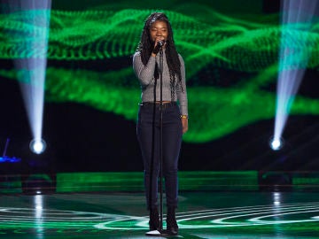 Dayana Emma interpreta una versión con mucho flow de ‘Is this love’ de Bob Marley en las Audiciones a ciegas de ‘La Voz’