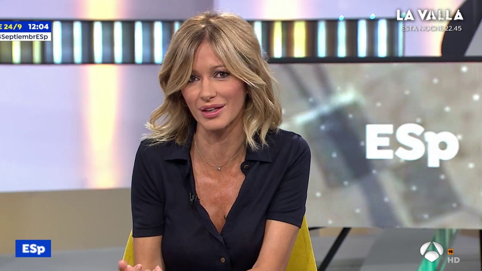 Susanna Griso marca la agenda política del nuevo curso