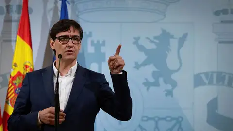 El ministro de Sanidad Salvador Illa El ministro de Sanidad Salvador Illa