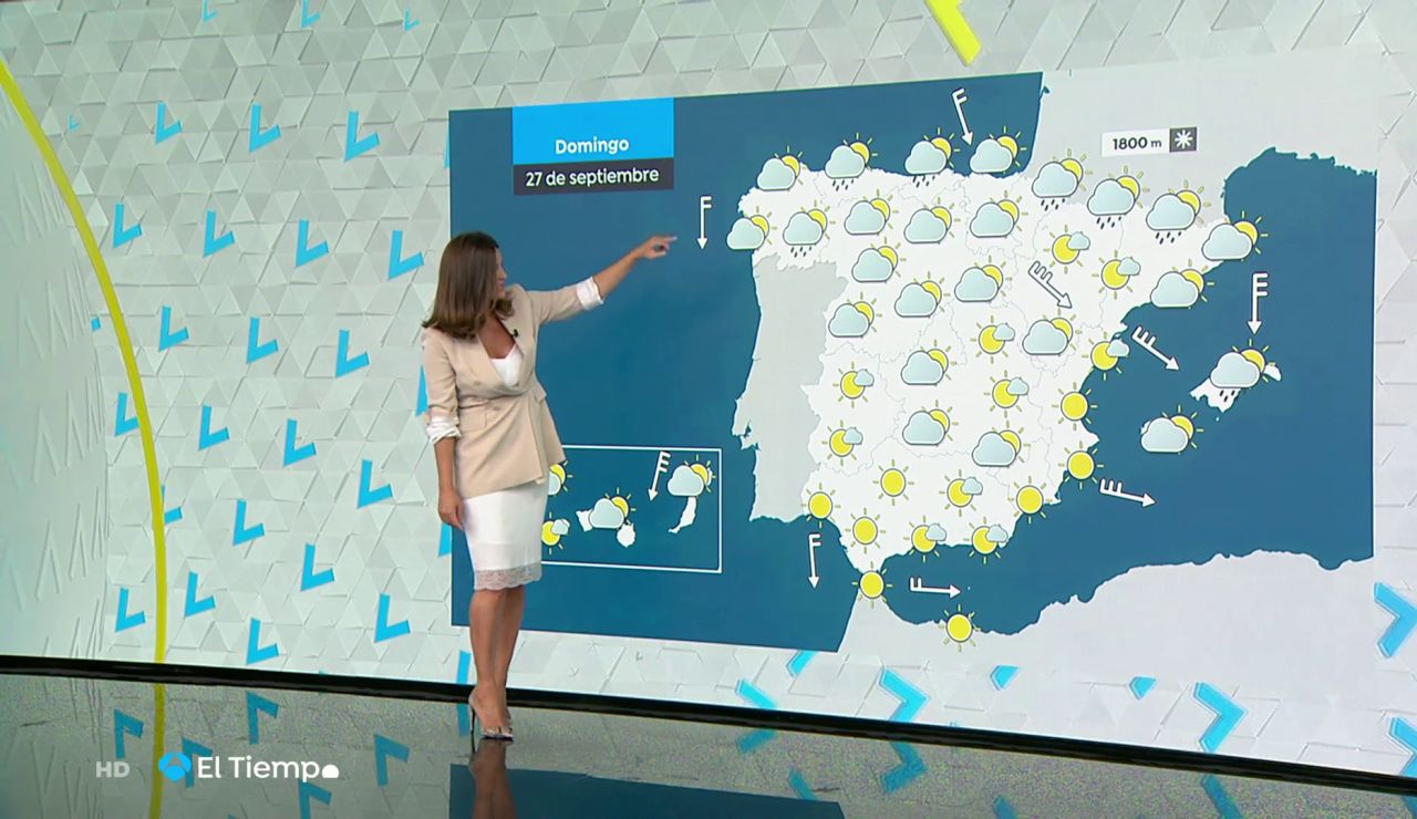 Tu Tiempo (26-09-20) Lluvias persistentes y nieve en zonas del extremo norte Tu Tiempo (26-09-20) Lluvias persistentes y nieve en zonas del extremo norte