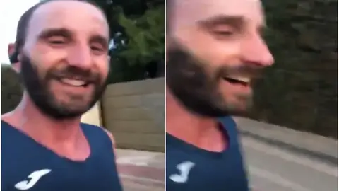 Dani Rovira participa en un Ironman benéfico tras superar el cáncer: "Estoy ya que no puedo ni con mi alma" Dani Rovira participa en un Ironman benéfico tras superar el cáncer: "Estoy ya que no puedo ni con mi alma"