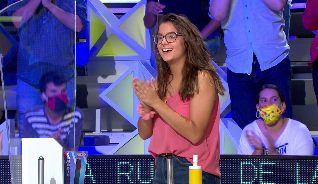 ¡Qué suerte! Ángela cae en el gajo de 1.000 euros de forma aleatoria ¡Qué suerte! Ángela cae en el gajo de 1.000 euros de forma aleatoria