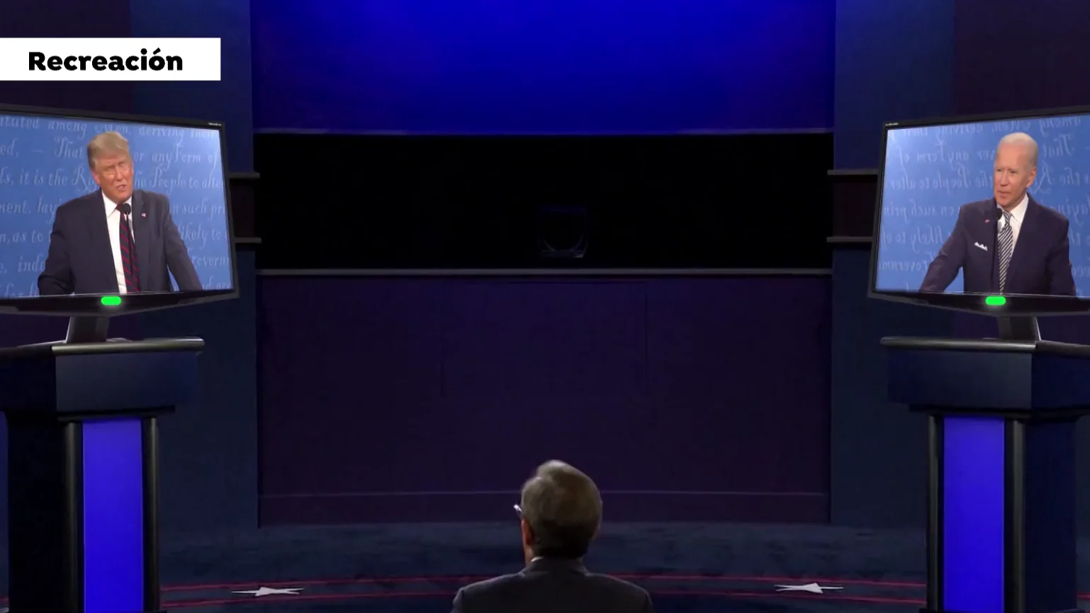 &iquest;C&oacute;mo ser&iacute;a el debate virtual a distancia entre Donald Trump y Joe Biden? 