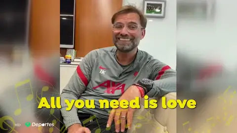 Jürgen Klopp homenajea a John Lennon cantando canciones de los Beatles en el que sería su 80 cumpleaños Jürgen Klopp homenajea a John Lennon cantando canciones de los Beatles en el que sería su 80 cumpleaños
