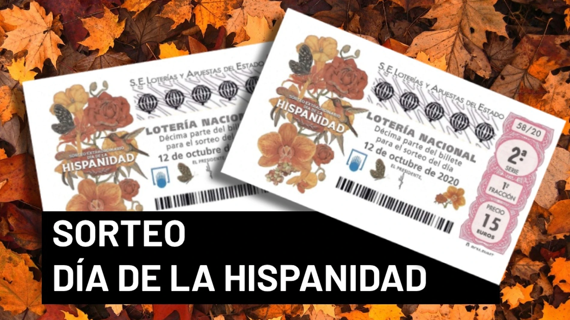 Sorteo Extraordinario del Día de la Hispanidad 2020: Premios del sorteo del 12 de octubre de la Lotería Nacional Sorteo Extraordinario del Día de la Hispanidad 2020: Premios del sorteo del 12 de octubre de la Lotería Nacional