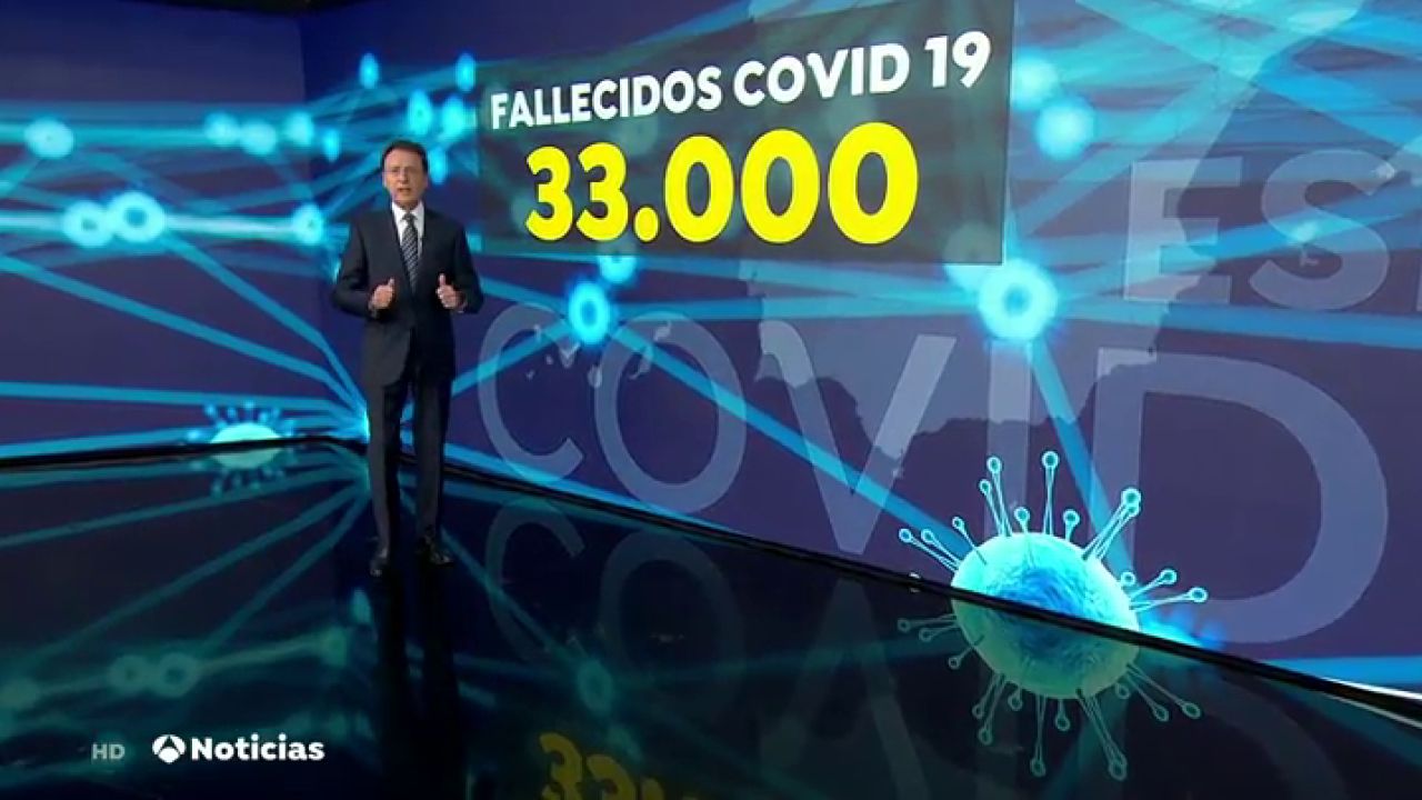 España supera los 33.000 fallecidos por coronavirus desde que comenzó la pandemia
