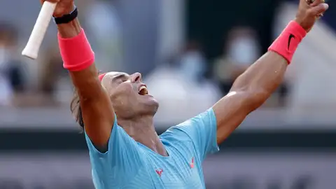 Rafa Nadal, en Roland Garros Rafa Nadal, en Roland Garros