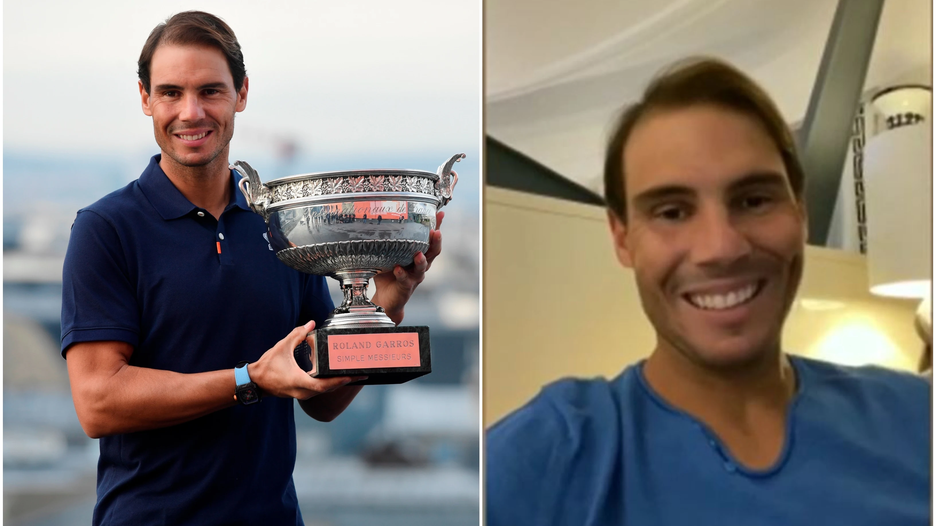 El vídeo de agradecimiento de Rafa Nadal tras ganar Roland Garros y su mensaje a España: "Confiemos en que la situación vaya a mejor" El vídeo de agradecimiento de Rafa Nadal tras ganar Roland Garros y su mensaje a España: "Confiemos en que la situación vaya a mejor"