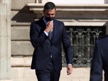 Pedro Sánchez, en el acto del 12 de octubre