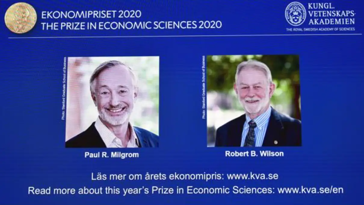 Premio nobel de economía 2020 Premio nobel de economía 2020