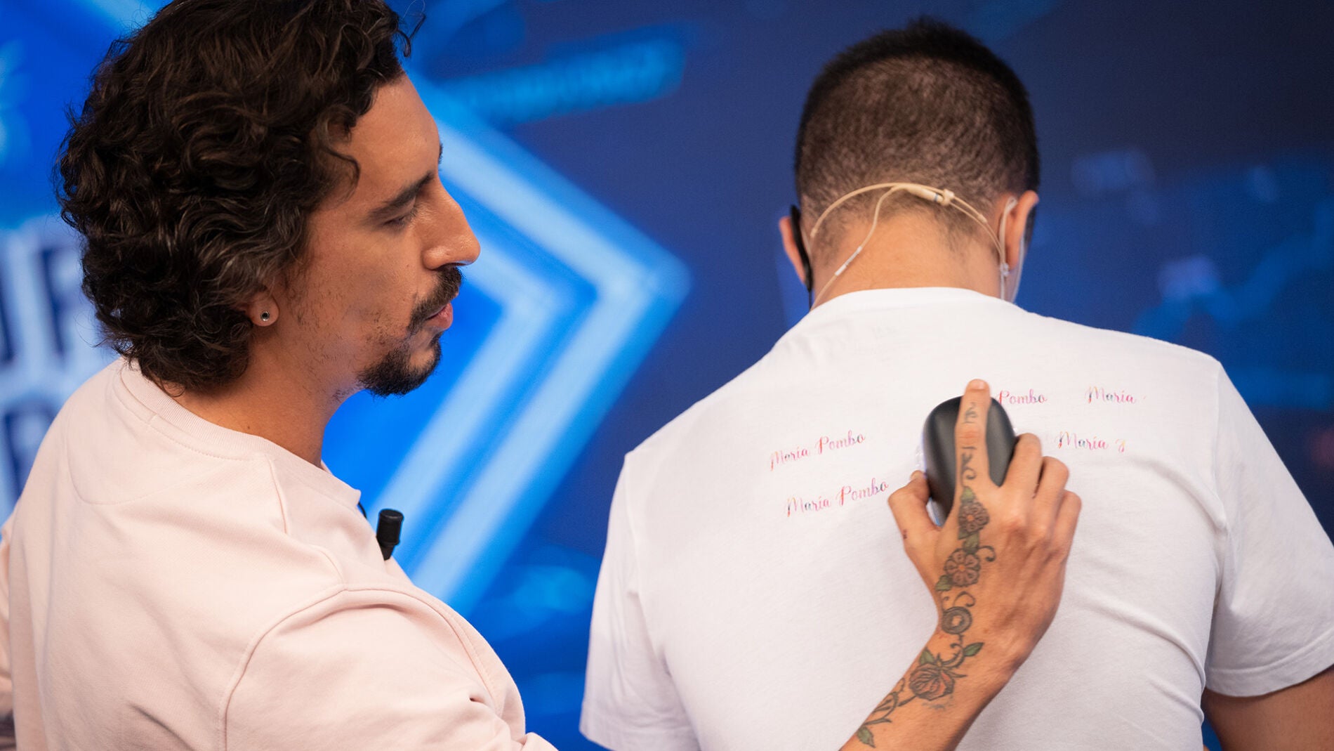 María Pombo alucina con el 'ratón de tinta' de Marron en 'El Hormiguero 3.0'