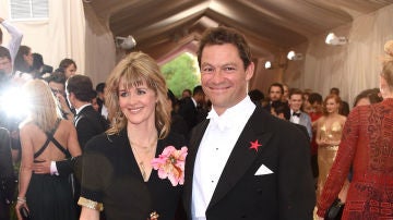 Dominic West y su mujer Catherine FitzGerald