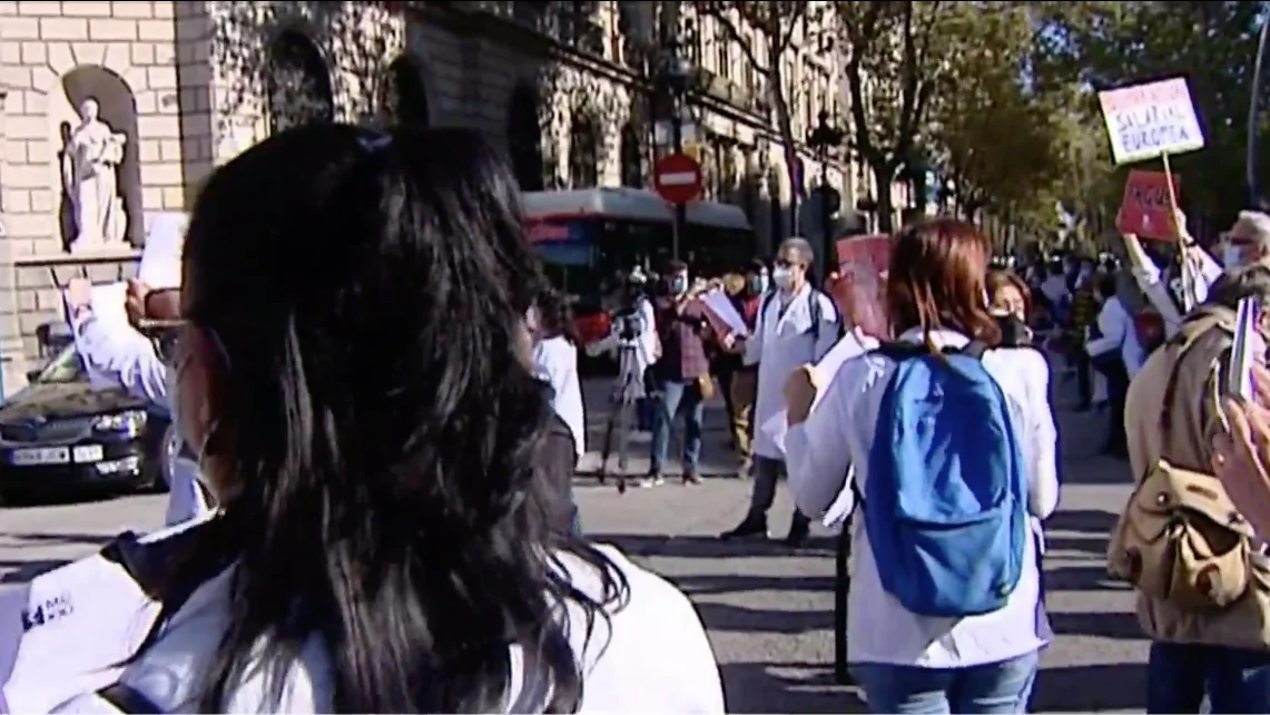 Protesta sanitarios