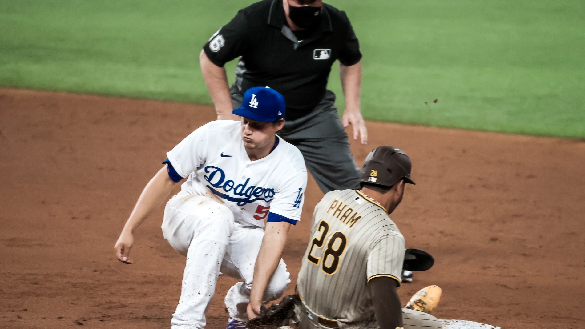 Tommy Pham, durante un partido Tommy Pham, durante un partido