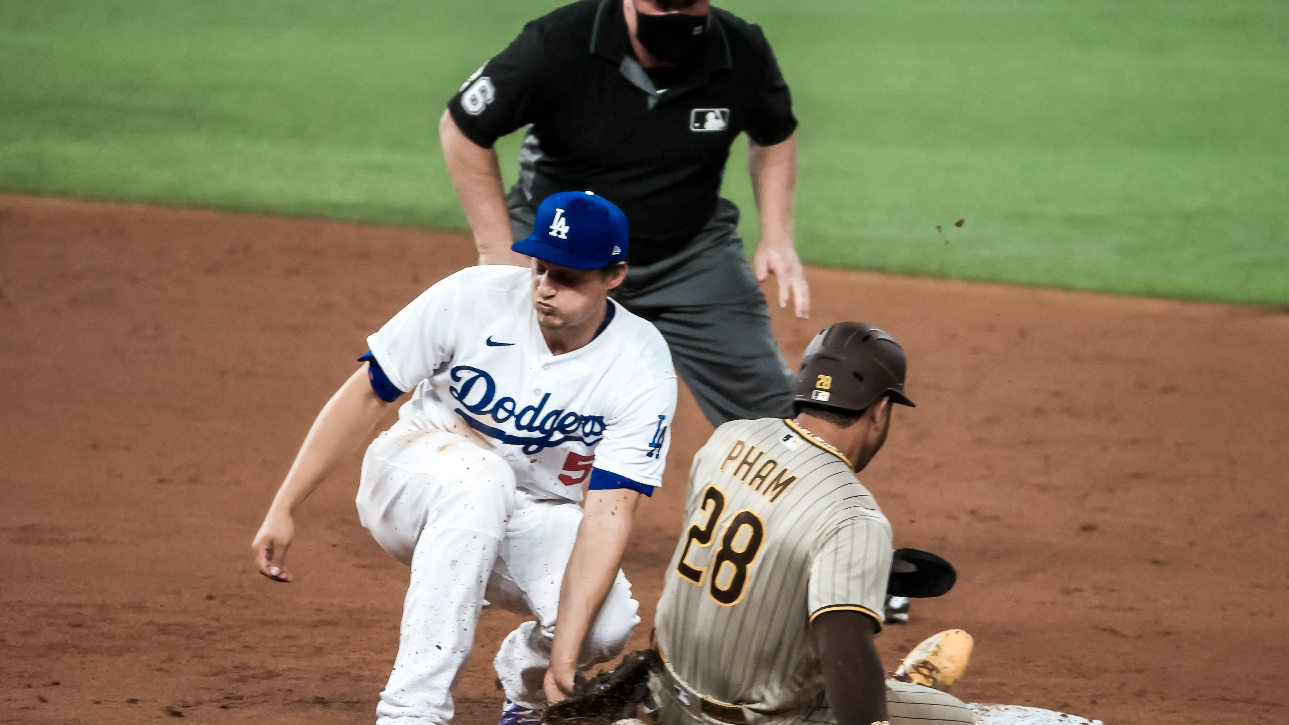 Tommy Pham, durante un partido Tommy Pham, durante un partido