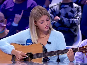 Nerea Rodríguez hace magia cantando ‘No mires atrás’ en ‘Pasapalabra’ Nerea Rodríguez hace magia cantando ‘No mires atrás’ en ‘Pasapalabra’