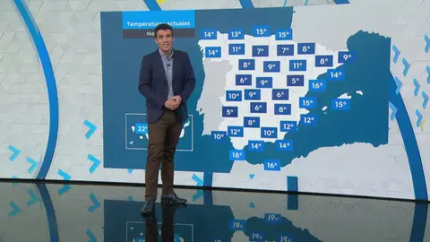 Previsión meteorológica martes 13 de octubre Previsión meteorológica martes 13 de octubre