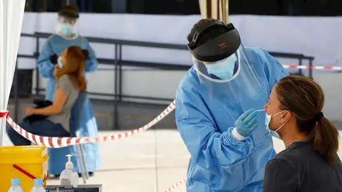 Test de coronavirus. Test de coronavirus.