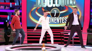 Clase de perreo en ‘¡Ahora caigo!’: así enseña un profesor de baile los pasos básicos a Arturo Valls 