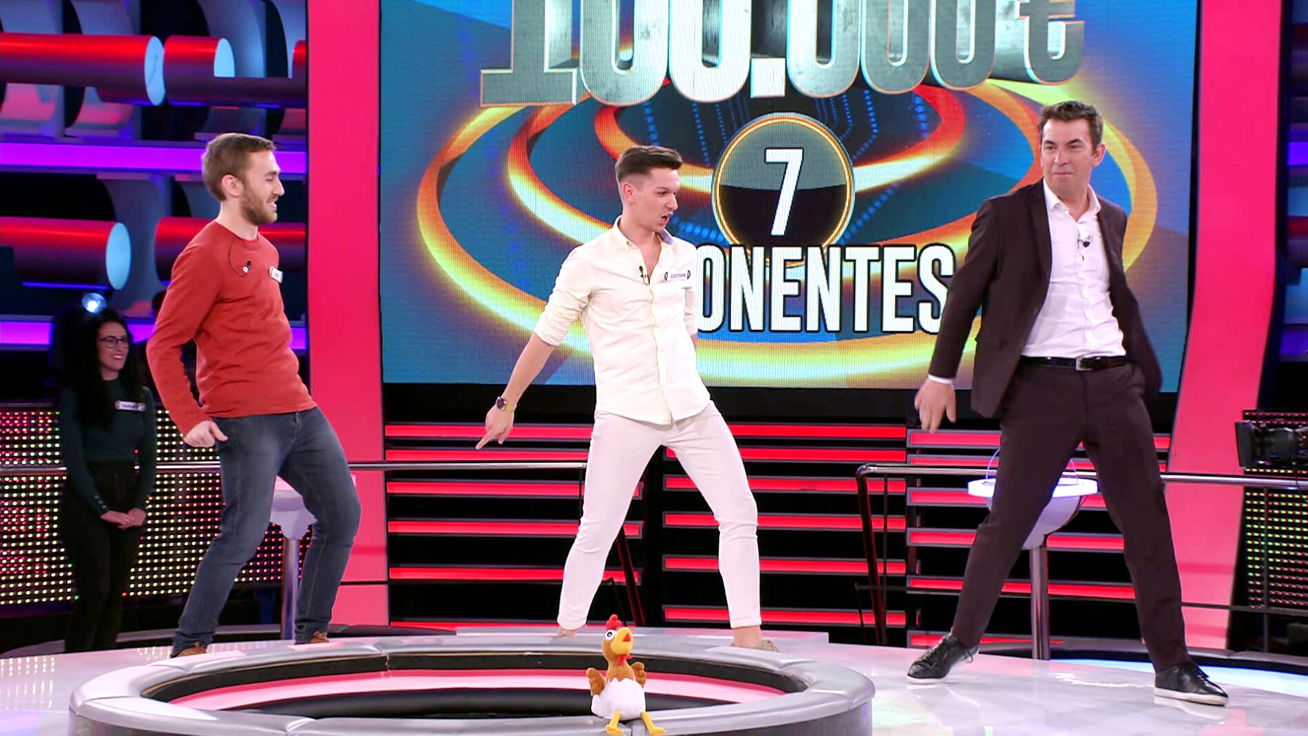 Clase de perreo en &lsquo;&iexcl;Ahora caigo!&rsquo;: as&iacute; ense&ntilde;a un profesor de baile los pasos b&aacute;sicos a Arturo Valls 