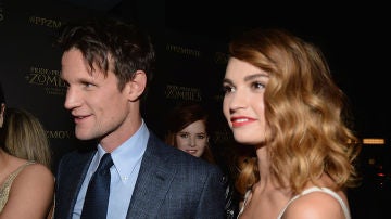 Matt Smith y Lily James