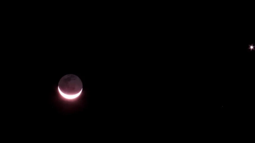Venus y La luna Venus y La luna
