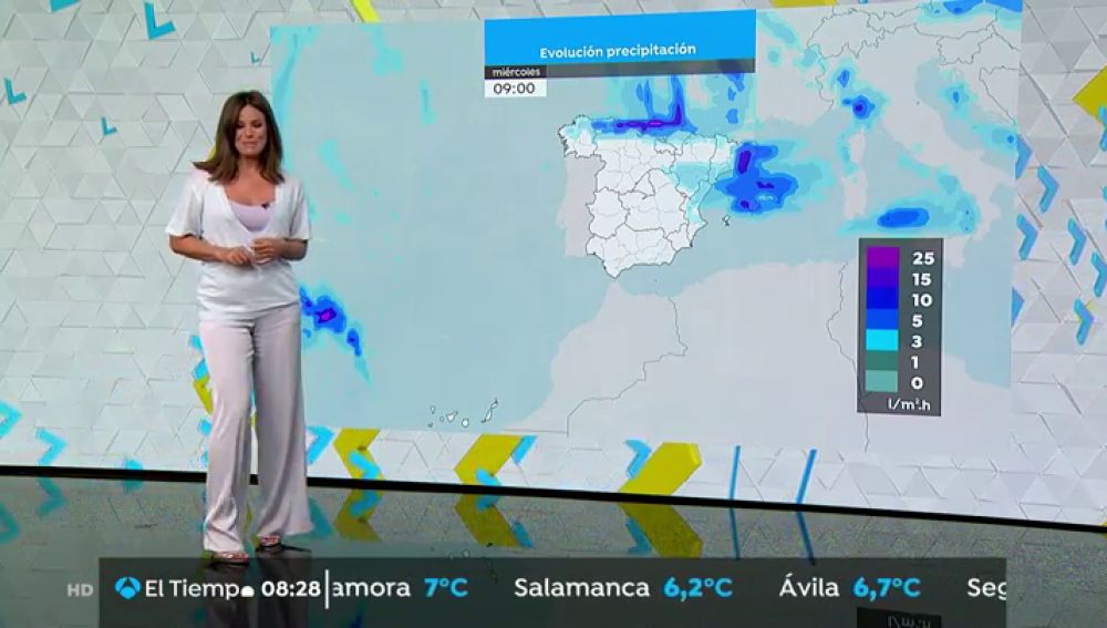 Caen las temperaturas y aumentan las lluvias en el norte de España. Esta es la previsión para este miércoles.