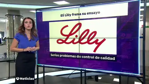 La farmacéutica Eli Lilly detiene su ensayo de anticuerpos contra el coronavirus por razones de "seguridad" La farmacéutica Eli Lilly detiene su ensayo de anticuerpos contra el coronavirus por razones de "seguridad"