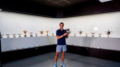 El 13º Roland Garros ya descansa en el museo de Rafa Nadal en Manacor