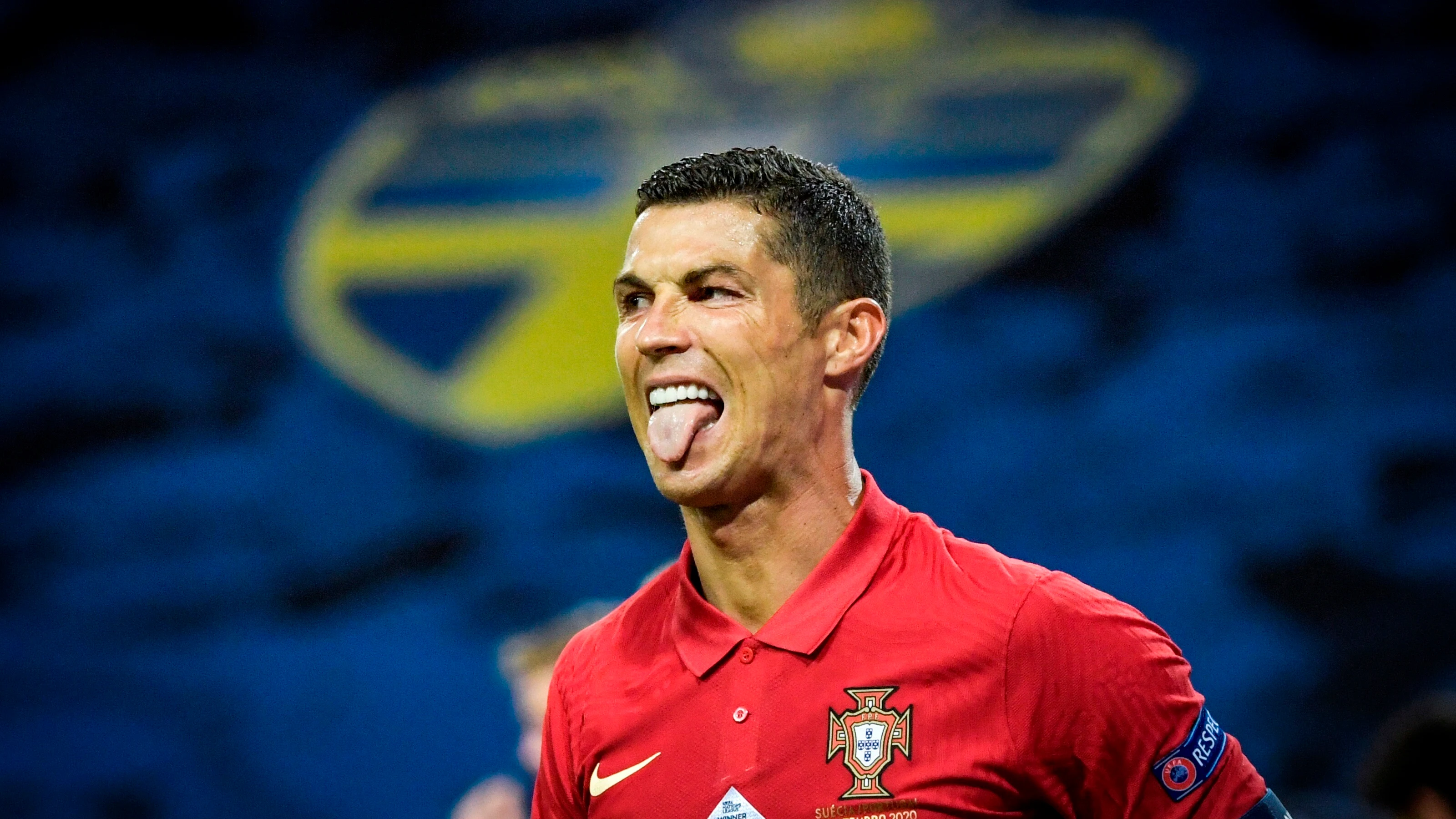 Cristiano Ronaldo, durante un partido con Portugal Cristiano Ronaldo, durante un partido con Portugal