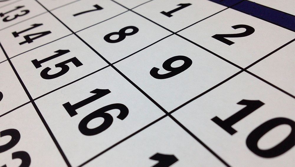 Calendario laboral 2020: próximos festivos y puentes
