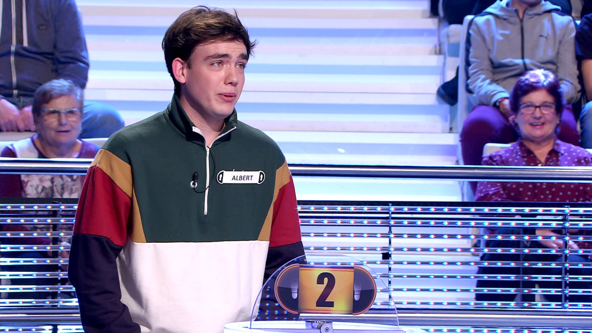 &iexcl;Hasta con l&aacute;grimas en los ojos! Albert protagoniza una de las ca&iacute;das m&aacute;s sufridas vistas en &lsquo;&iexcl;Ahora caigo!&rsquo; 