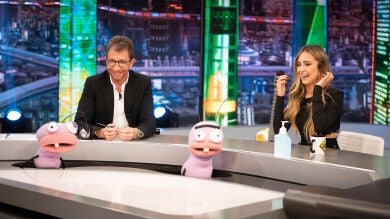 Ana Mena supera con éxito el troleo de Trancas y Barrancas en el 'Doblaje doble' de 'El Hormiguero 3.0'