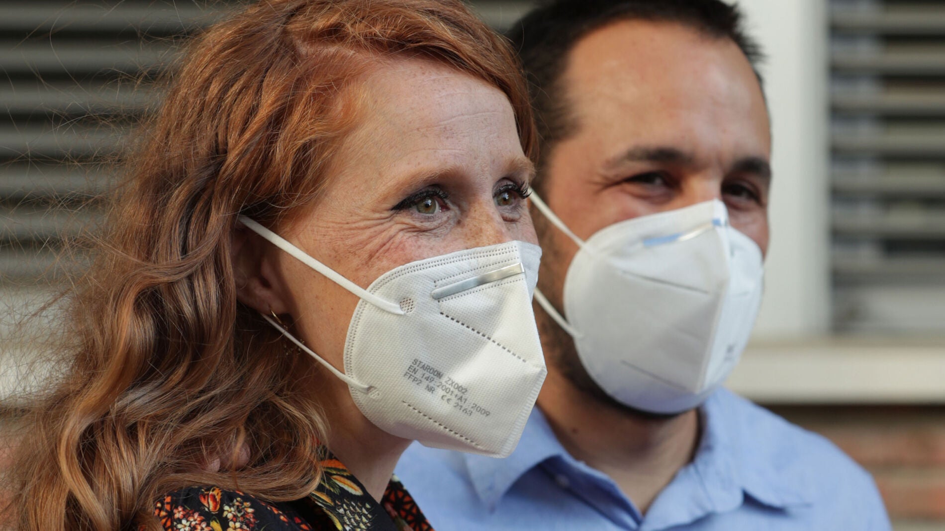 María Castro junto a su marido José Manuel Villalba y su hija